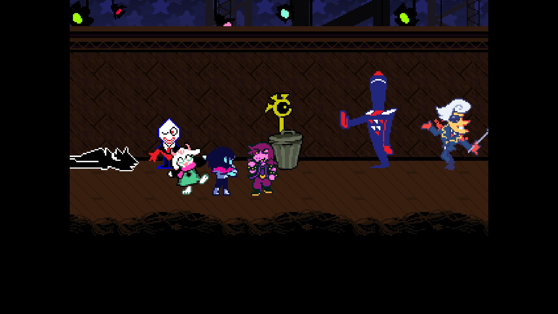A screenshot of DELTARUNE