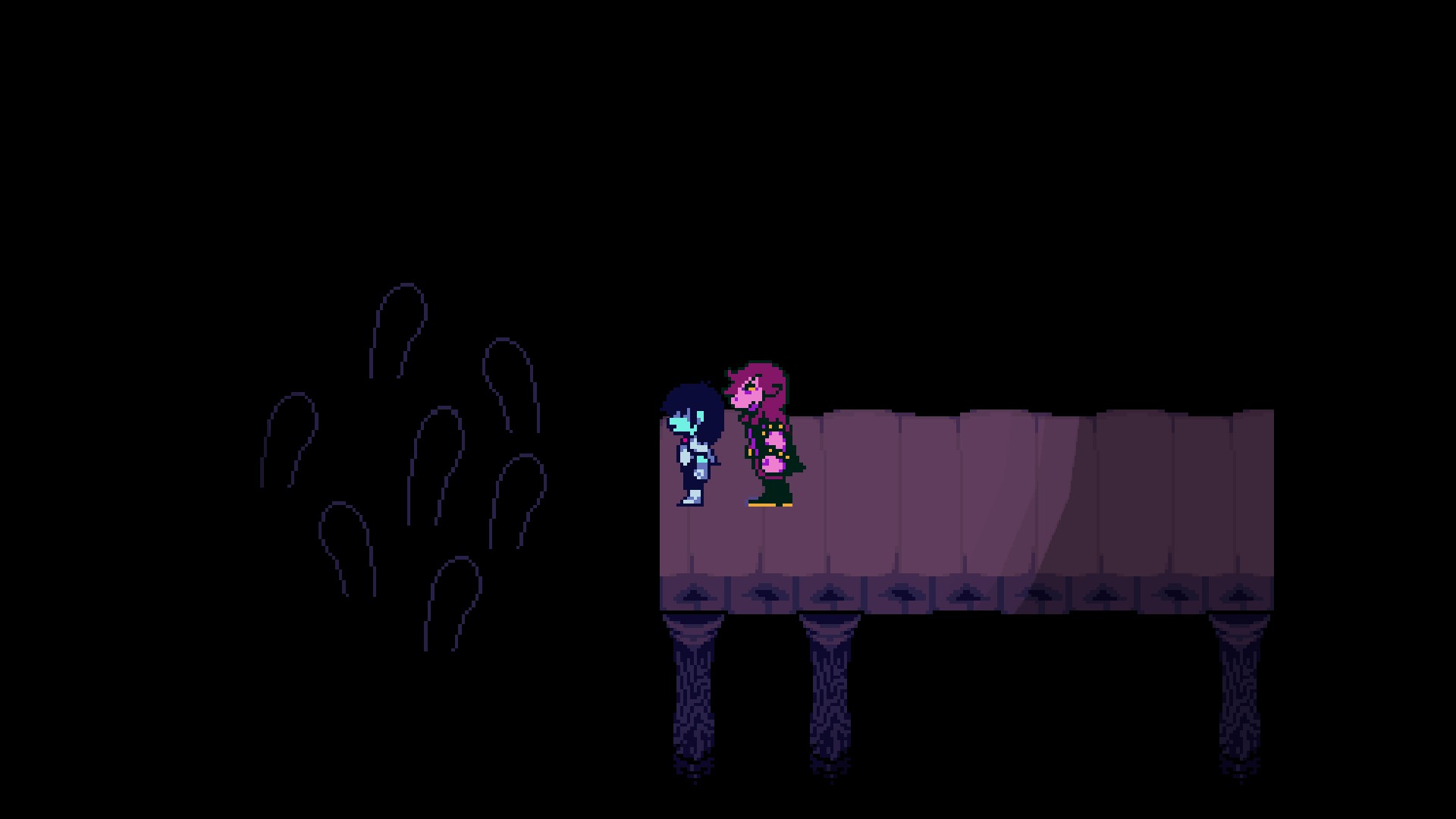 A screenshot of DELTARUNE