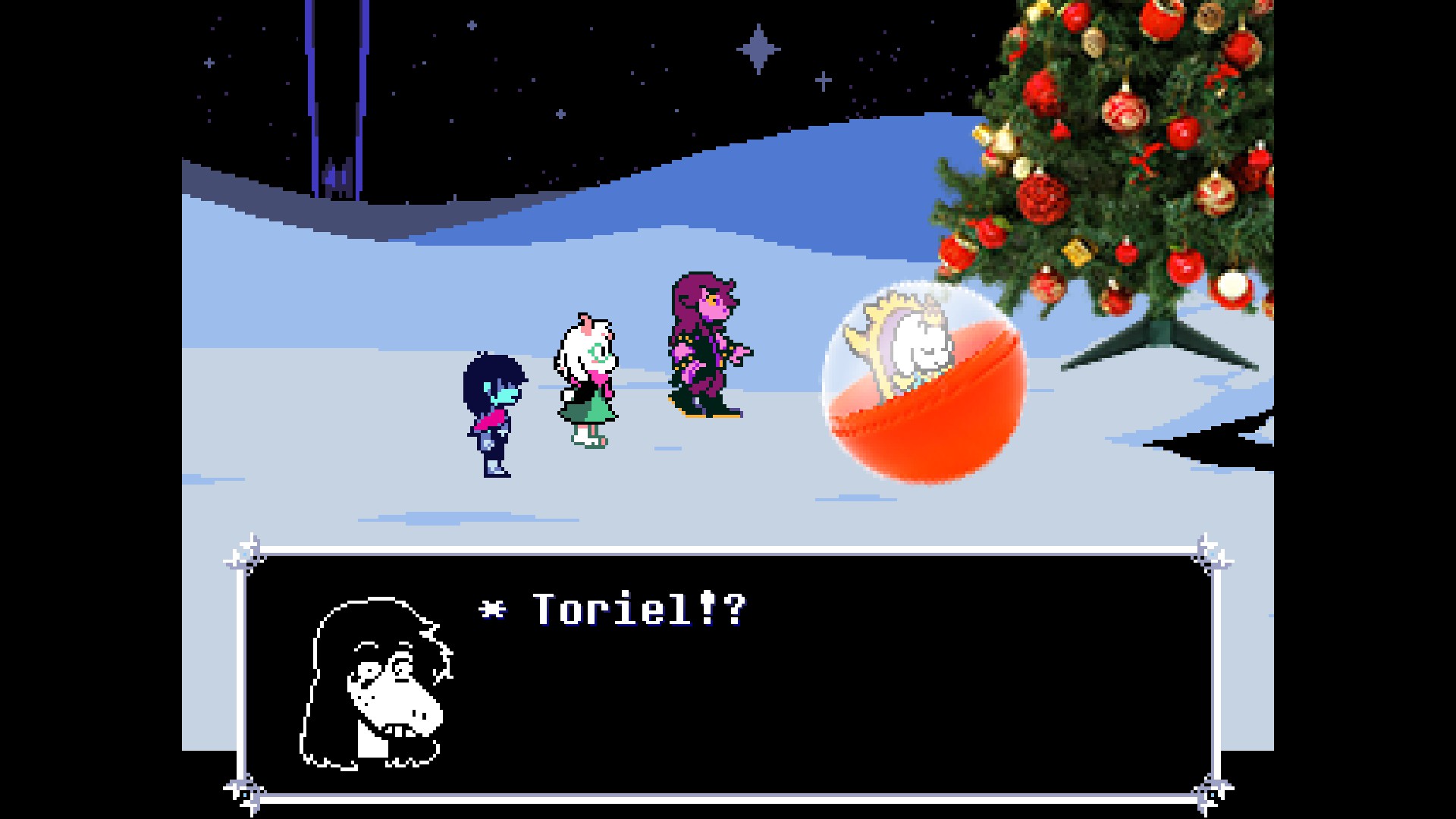 A screenshot of DELTARUNE