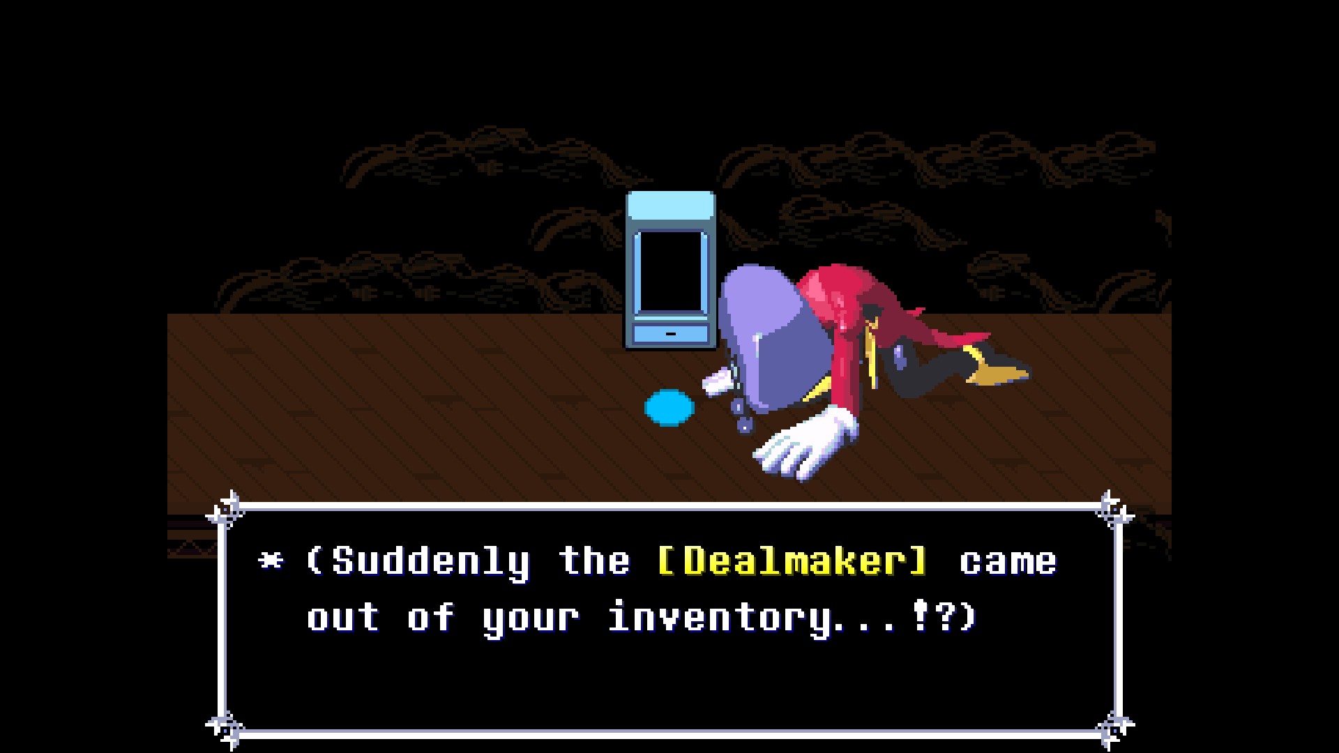 A screenshot of DELTARUNE
