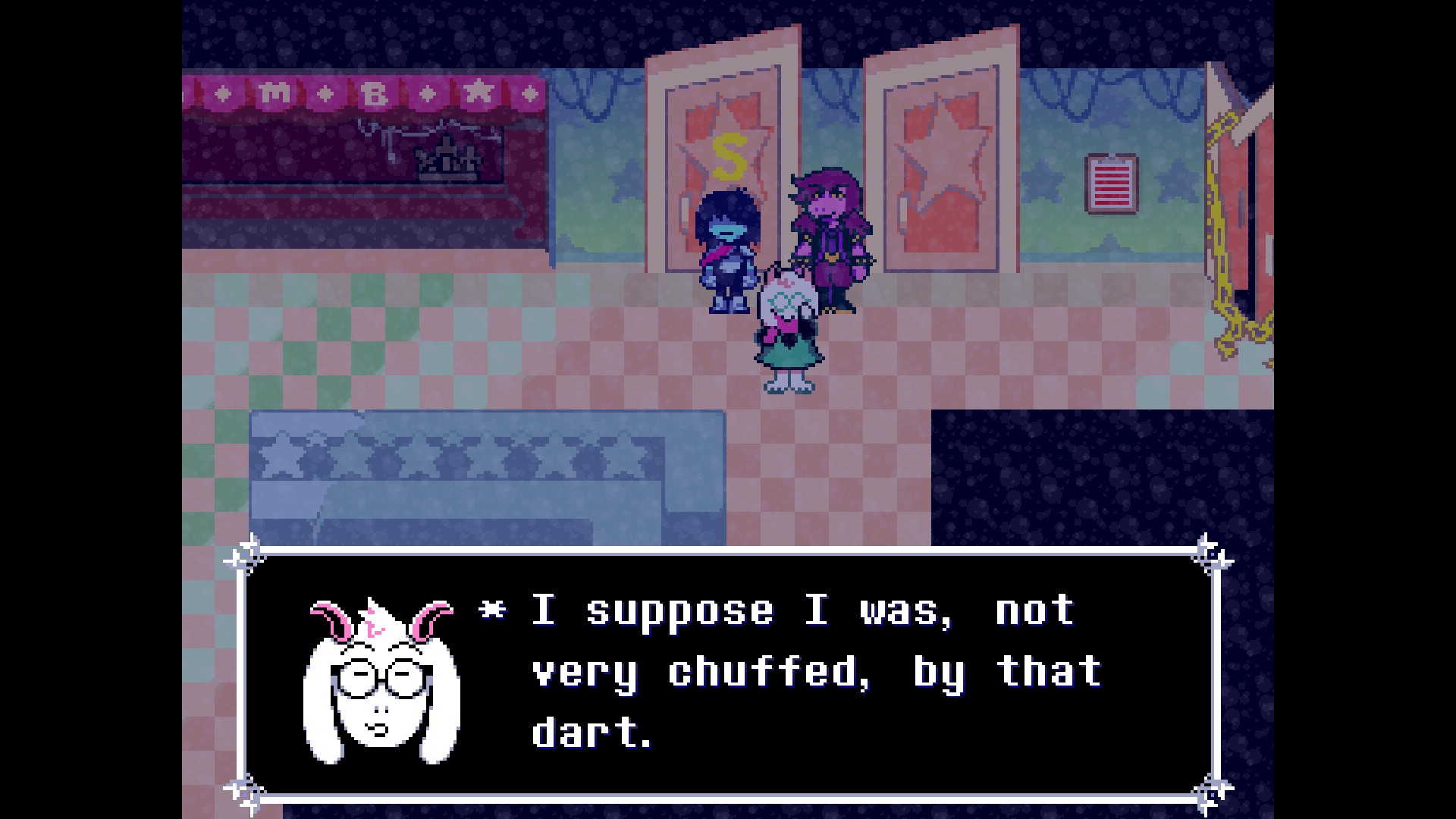A screenshot of DELTARUNE