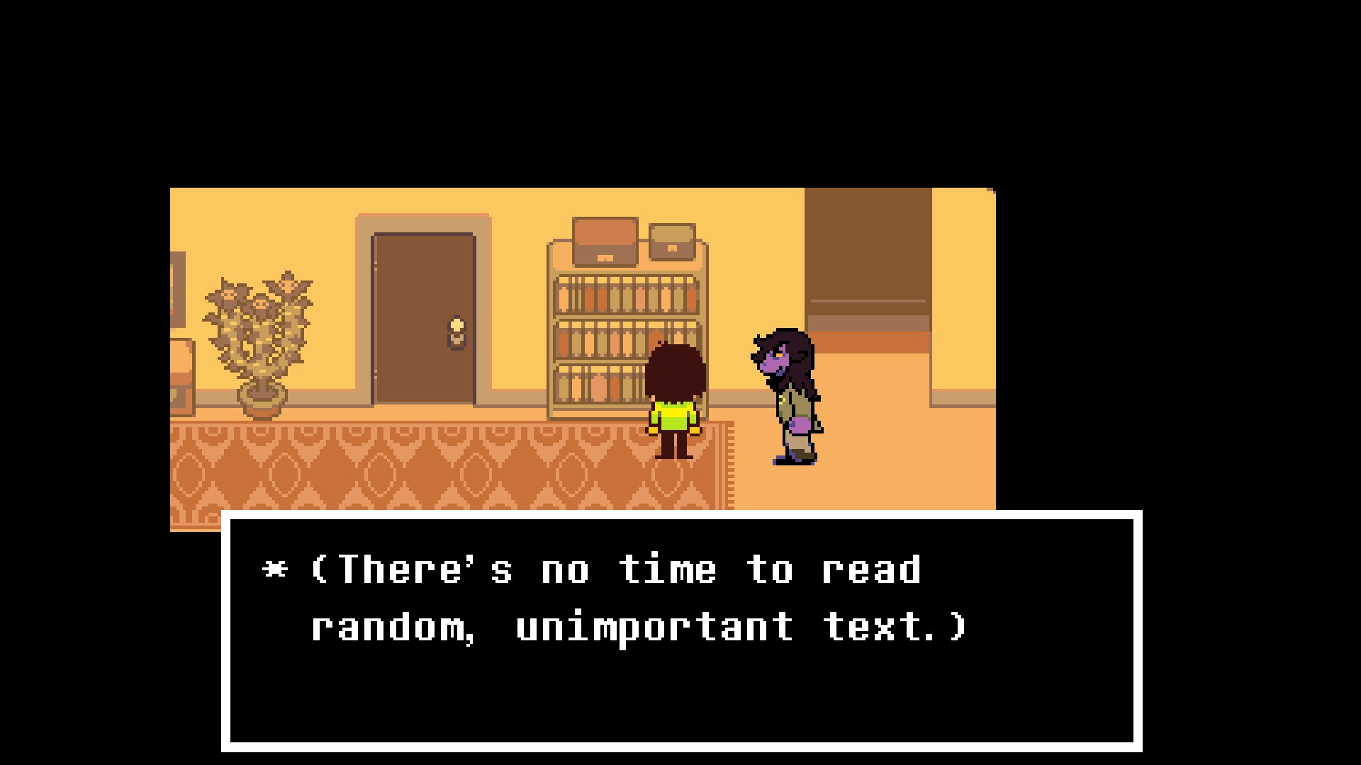 A screenshot of DELTARUNE