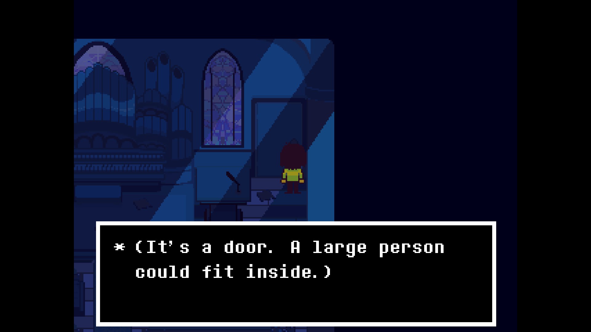 A screenshot of DELTARUNE