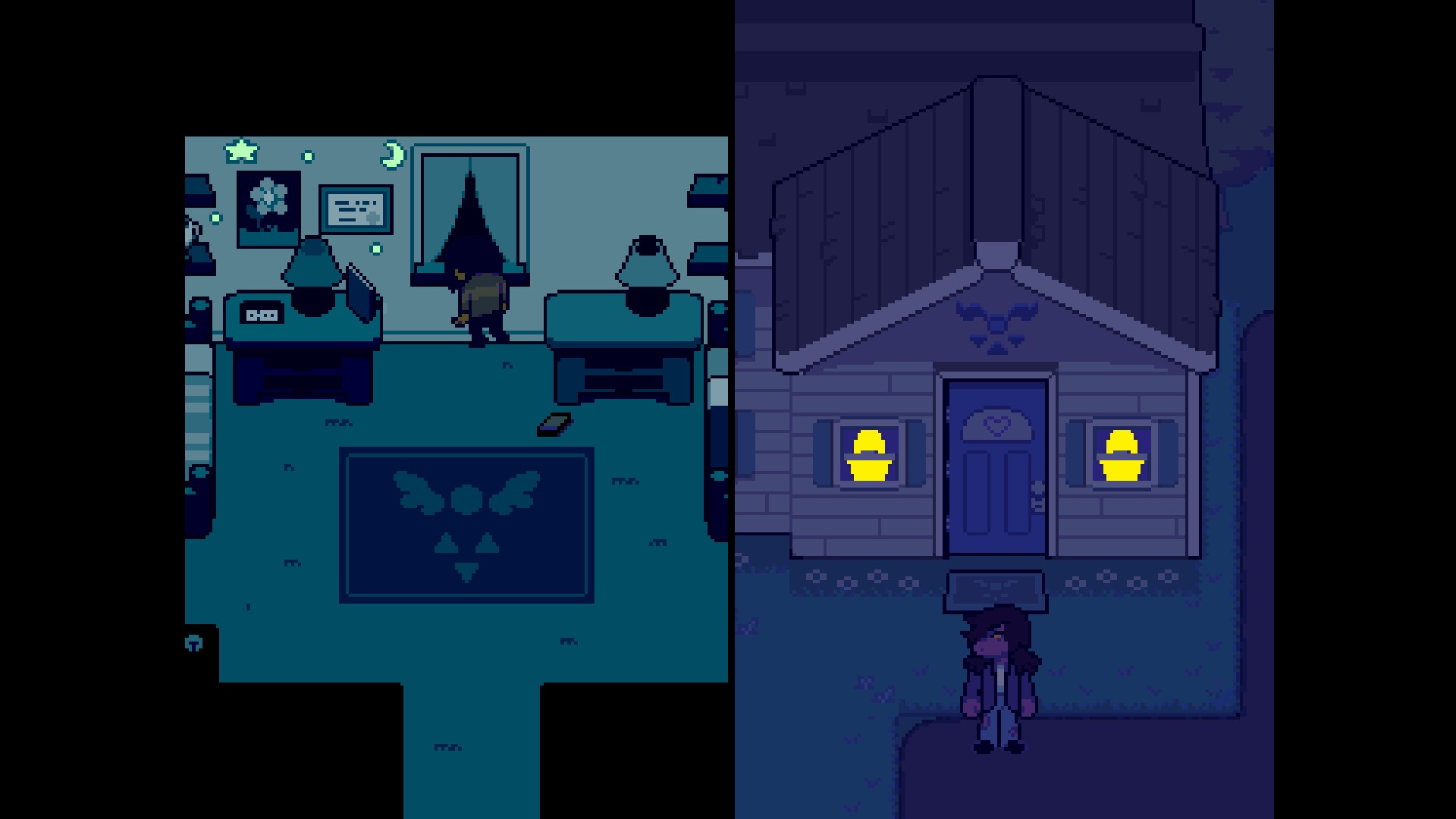A screenshot of DELTARUNE