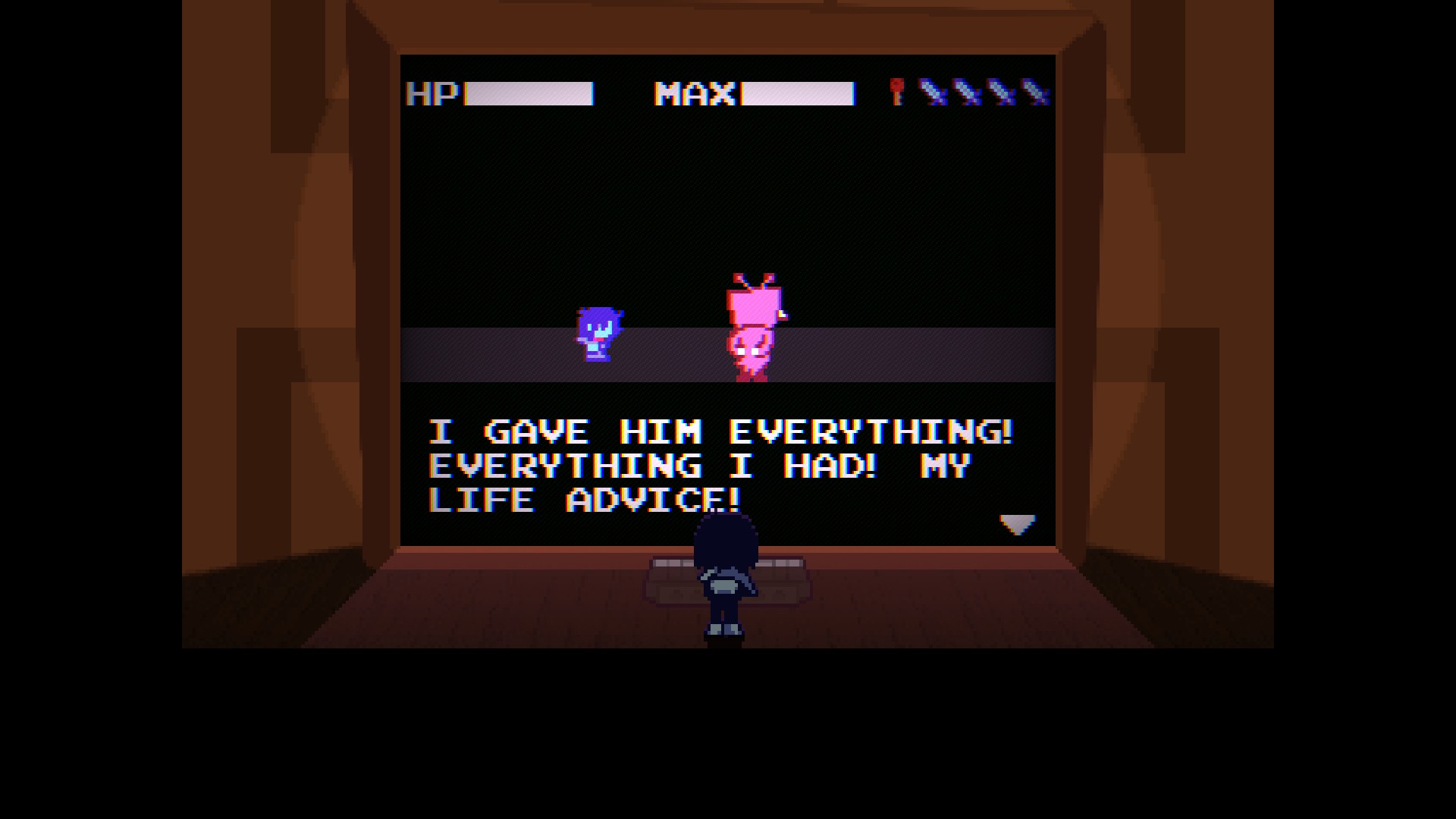 A screenshot of DELTARUNE