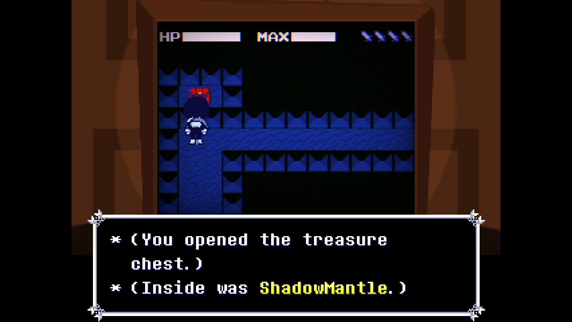 A screenshot of DELTARUNE