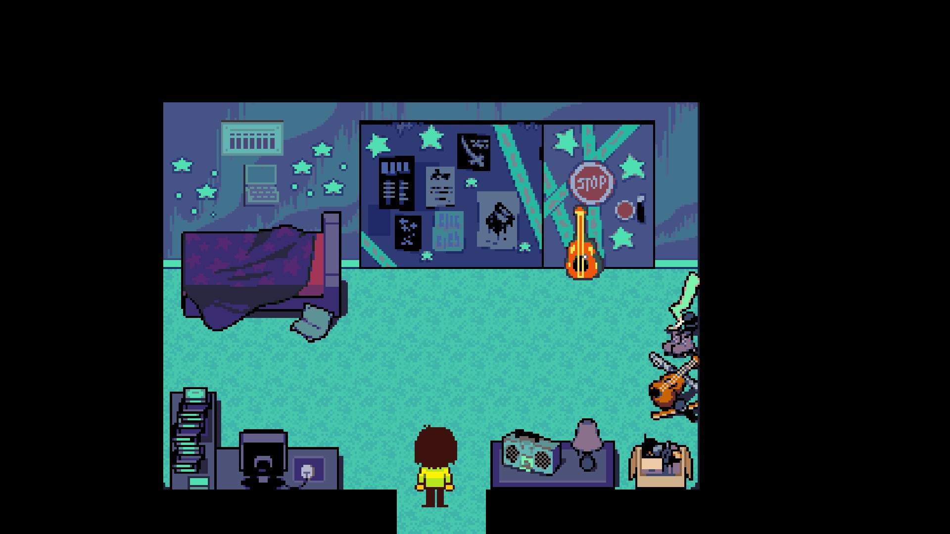 A screenshot of DELTARUNE