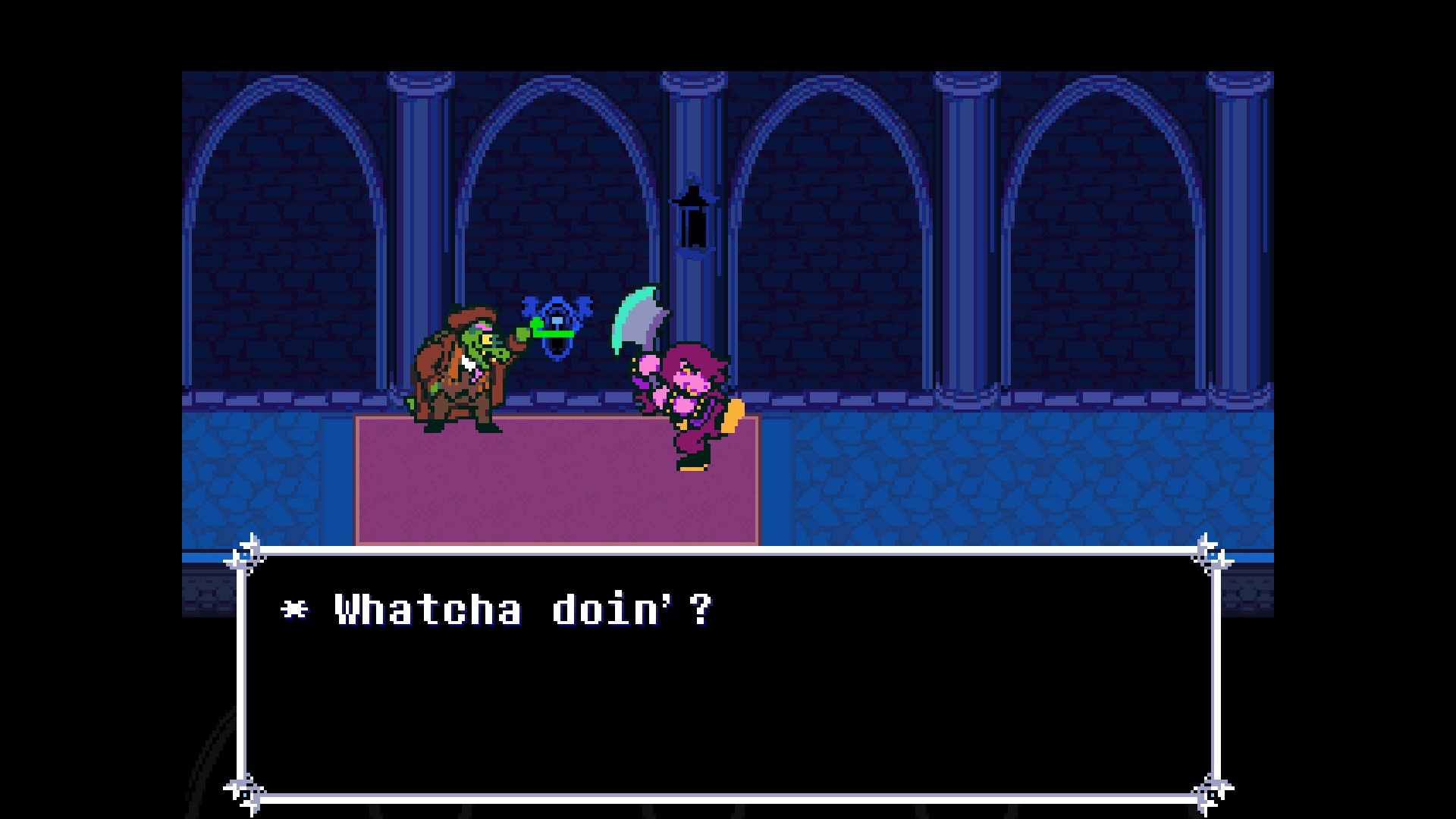 A screenshot of DELTARUNE