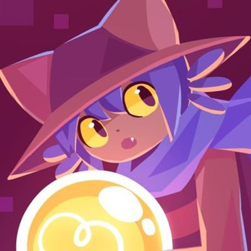 Game Cover for Oneshot, featuring it's cute cat-human main character Niko, holding a large lit light bulb